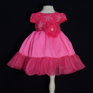 Pink Sequin Party Dress